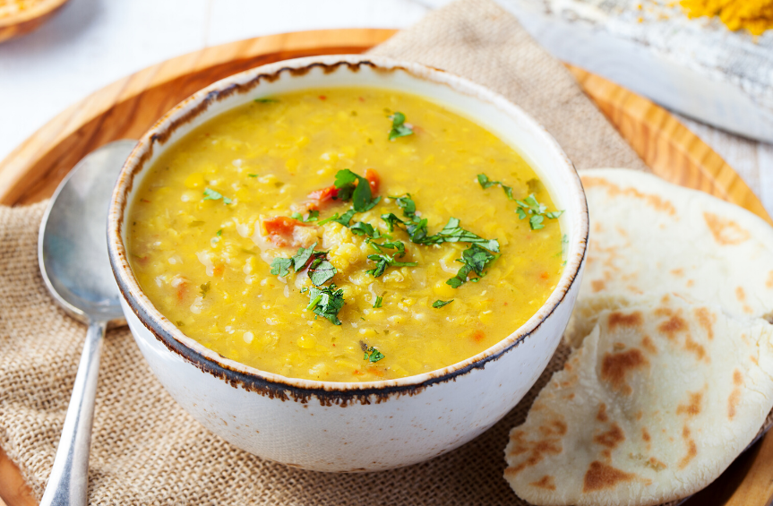 Meatless Meal: Curried Lentil Soup – Blk and Fit